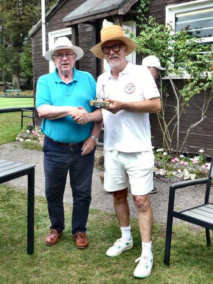 CqE GC Veterans Championship 22nd July: Champion Simon Carter